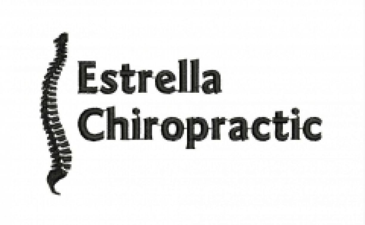 ESTRELLA CHIROPRATIC EMBROIDERED LOGO.